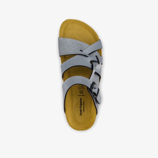 Dames bio slippers grijs