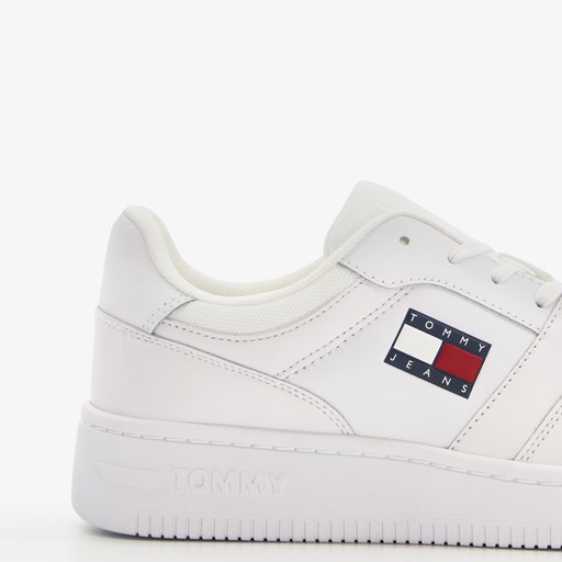 Retro basket leren heren sneakers