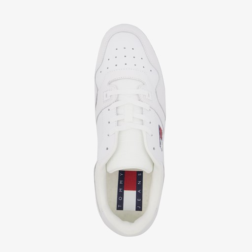 Retro basket leren heren sneakers