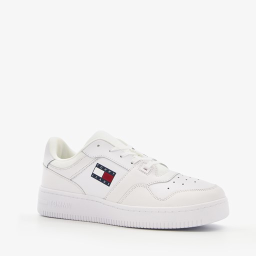 Retro basket leren heren sneakers