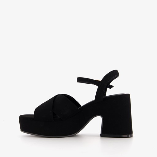 ONLY Shoes dames sandalen met hak zwart