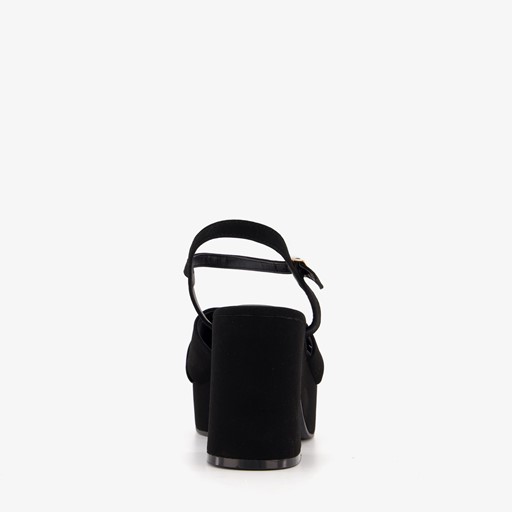 ONLY Shoes dames sandalen met hak zwart