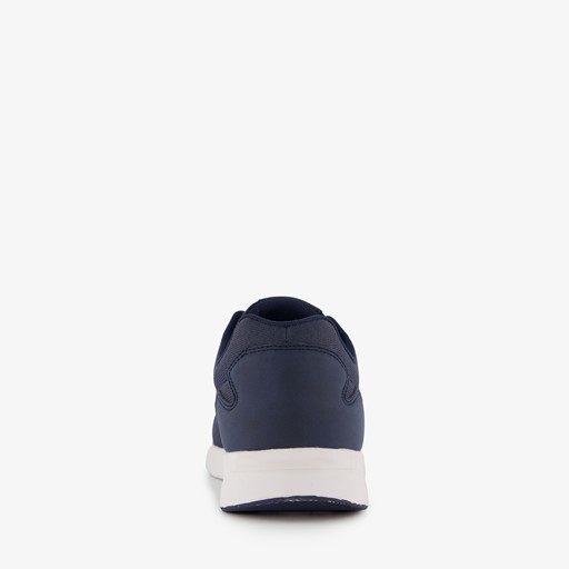 Heren sneakers blauw wit
