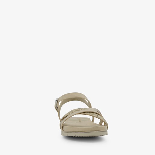 Dames sandalen beige