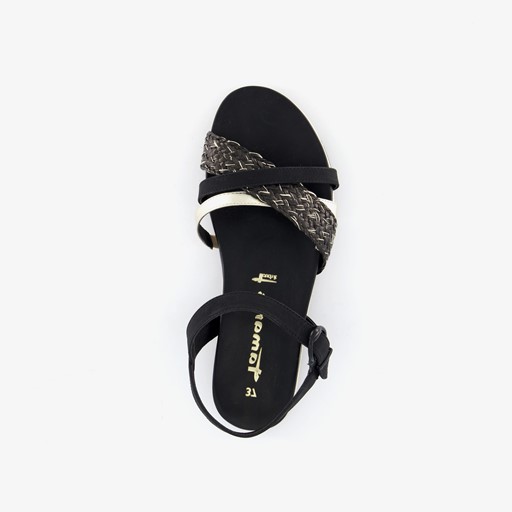 Dames sandalen zwart