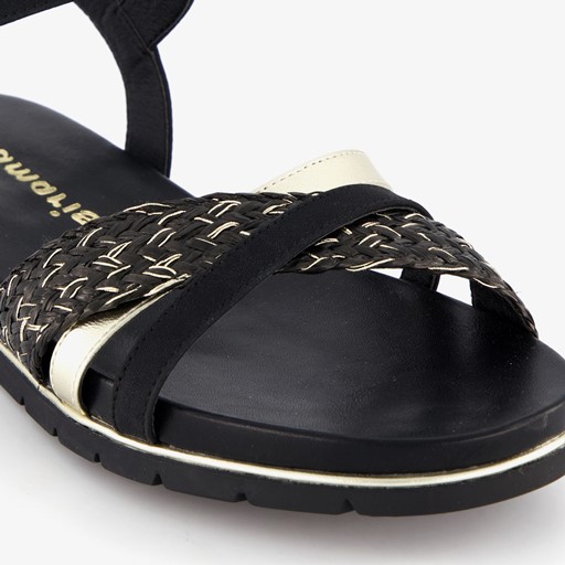 Dames sandalen zwart