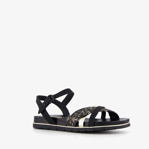 Dames sandalen zwart