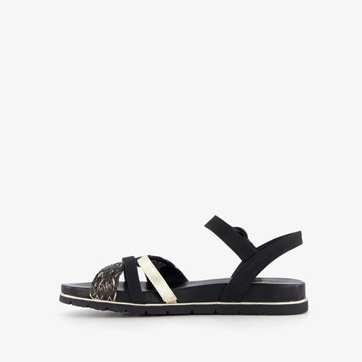 Dames sandalen zwart