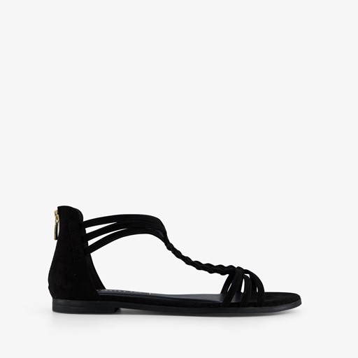 Dames sandalen zwart