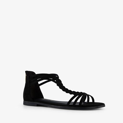 Dames sandalen zwart