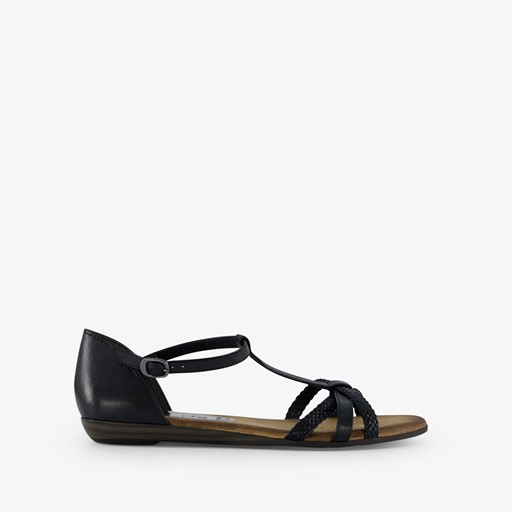 Dames sandalen zwart