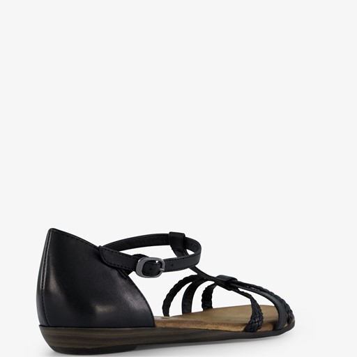 Dames sandalen zwart