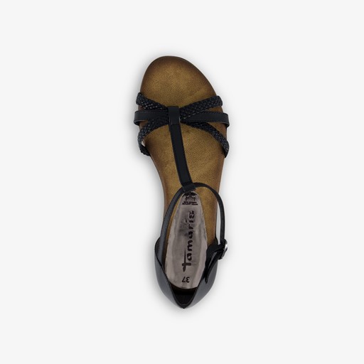 Dames sandalen zwart
