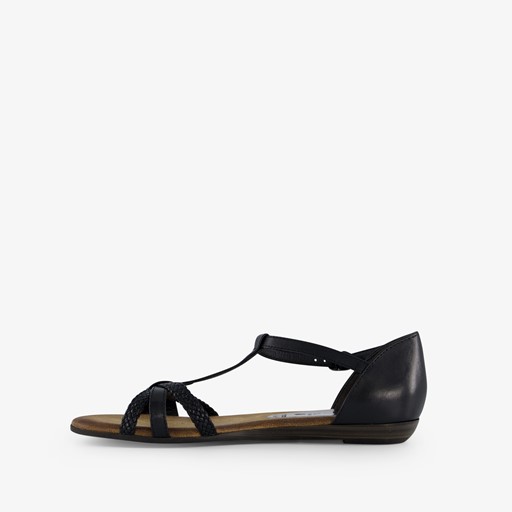 Dames sandalen zwart