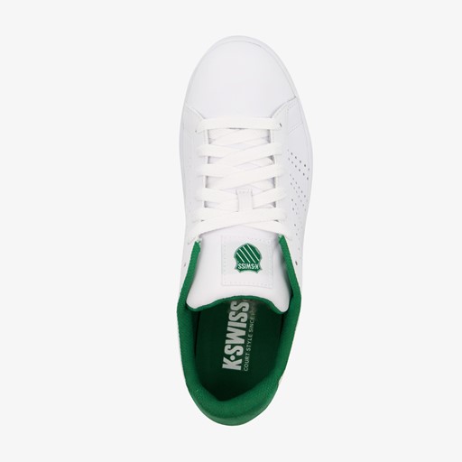 Court Casper leren heren sneakers wit
