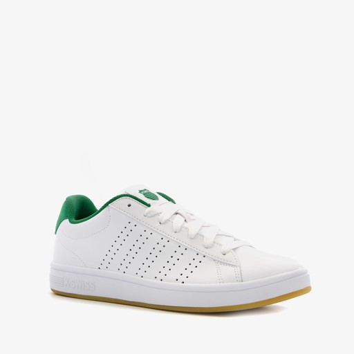 Court Casper leren heren sneakers wit