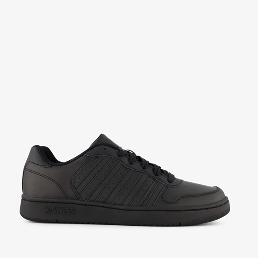 Court Palisades leren heren sneakers zwart