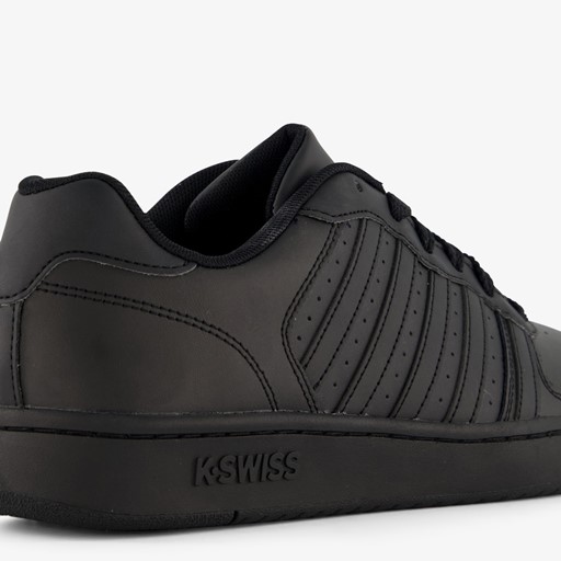 Court Palisades leren heren sneakers zwart