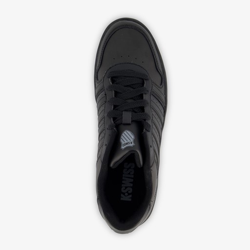 Court Palisades leren heren sneakers zwart