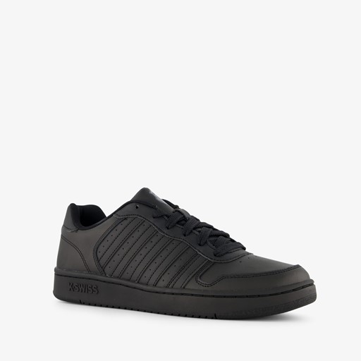 Court Palisades leren heren sneakers zwart
