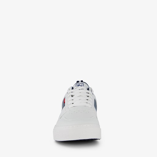 Heren sneakers wit blauw