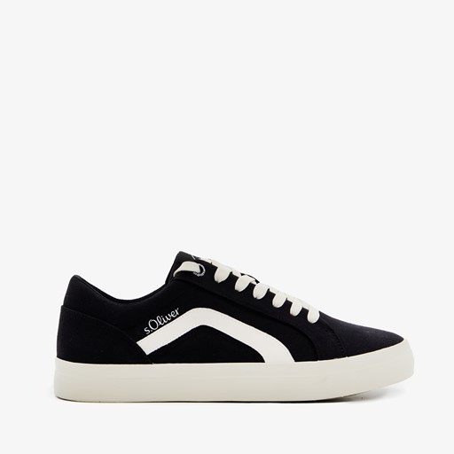 Heren sneakers zwart wit