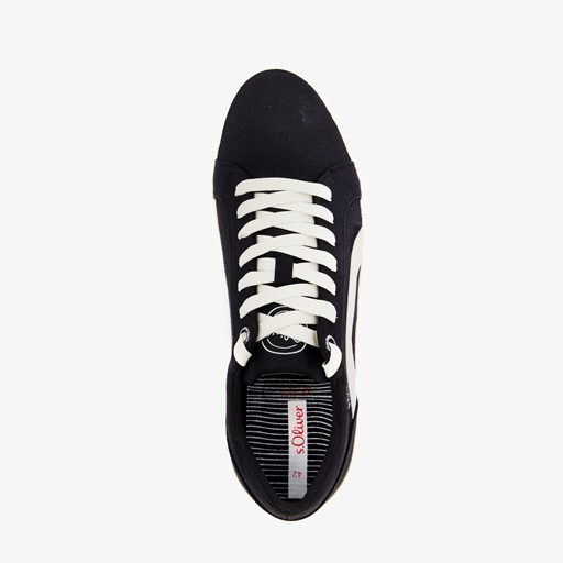 Heren sneakers zwart wit