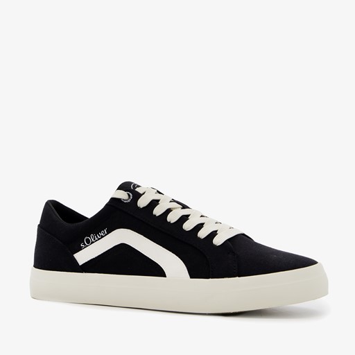 Heren sneakers zwart wit