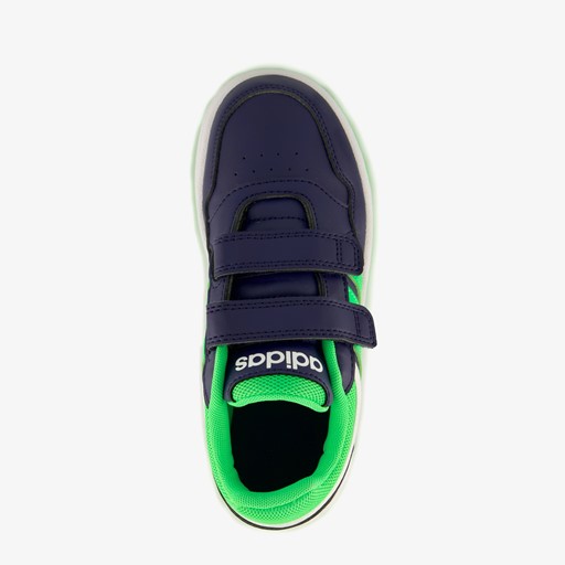 Hoops 3.0 CF C kinder sneakers blauw groen