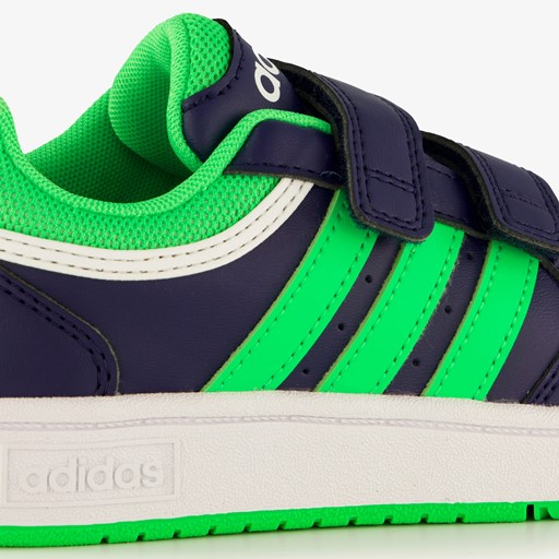 Hoops 3.0 CF C kinder sneakers blauw groen