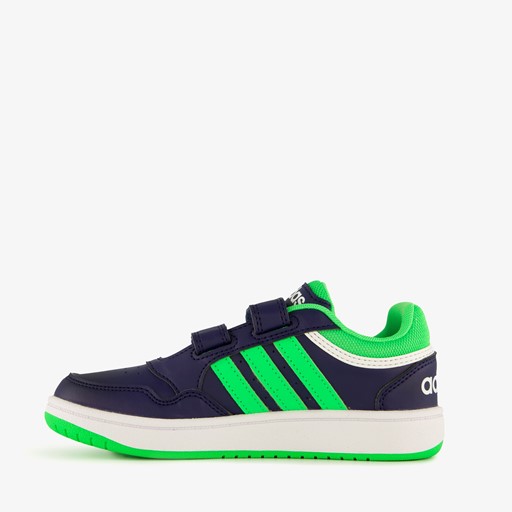 Hoops 3.0 CF C kinder sneakers blauw groen