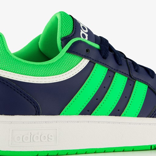 Hoops 3.0 CF C kinder sneakers blauw groen