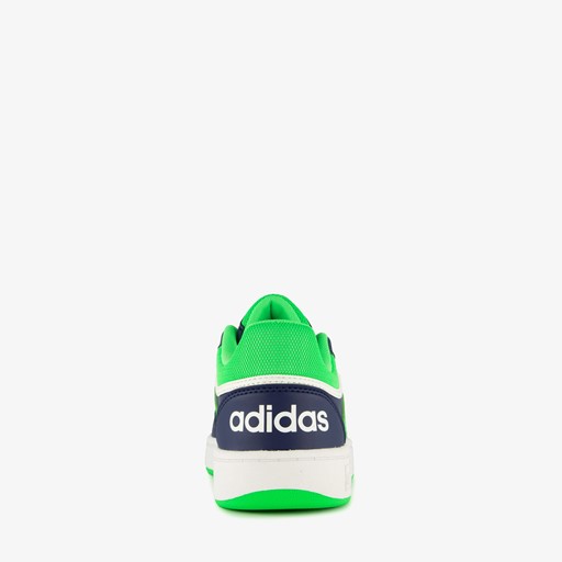Hoops 3.0 CF C kinder sneakers blauw groen