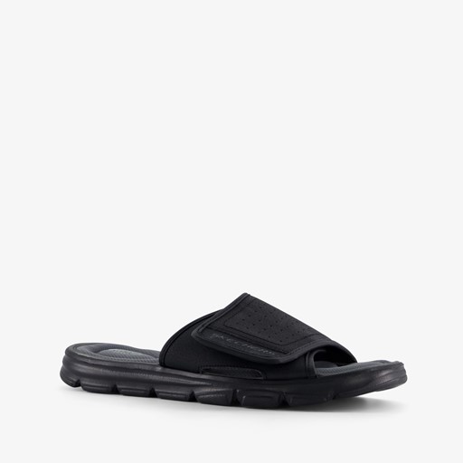 Heren slippers zwart