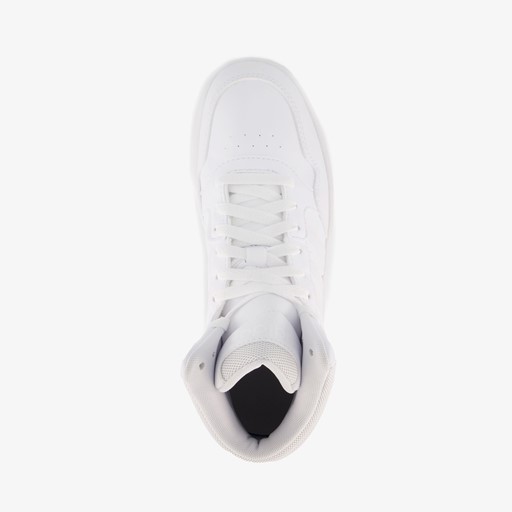 Hoops 3.0 Mid hoge kinder sneakers wit