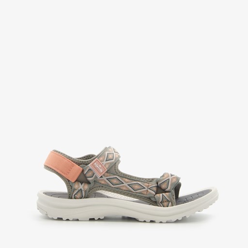 Dames wandelsandalen grijs roze