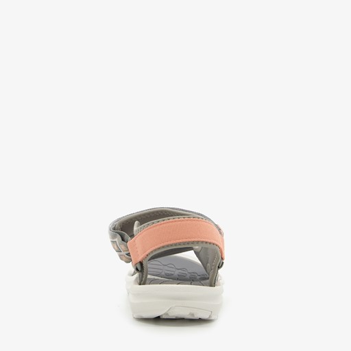 Dames wandelsandalen grijs roze