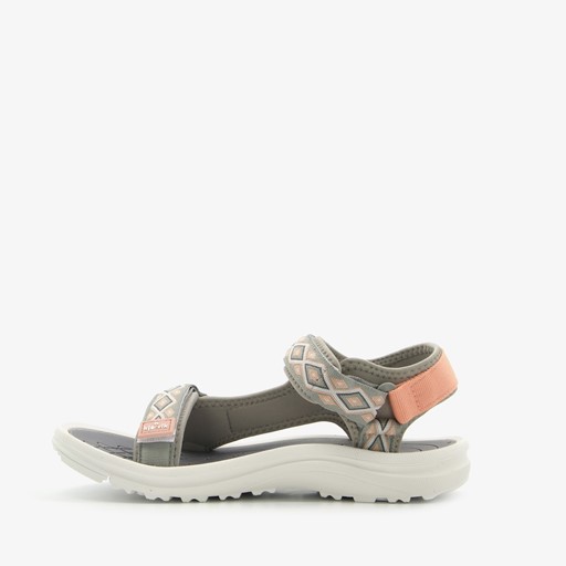 Dames wandelsandalen grijs roze
