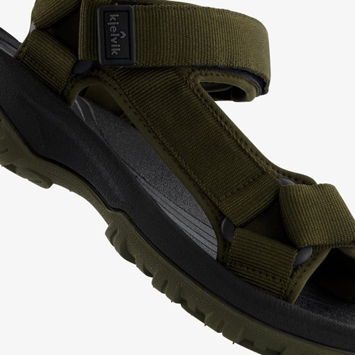 Heren wandelsandalen groen