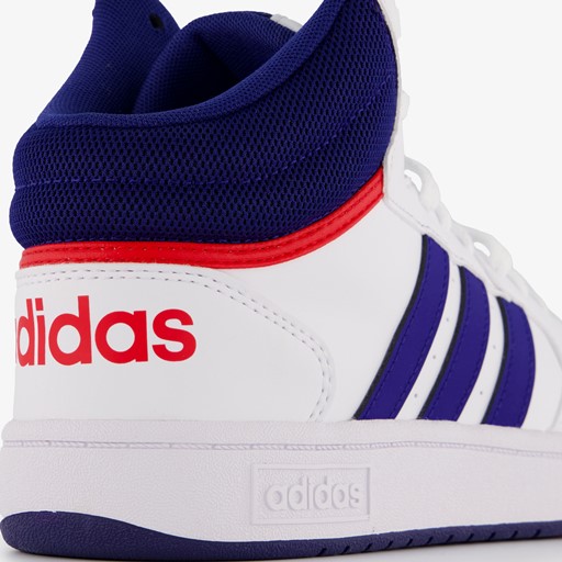 Hoops 3 kinder sneakers wit blauw