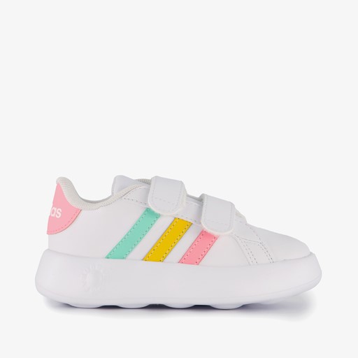 Grand Court 2.0 kinder sneakers wit