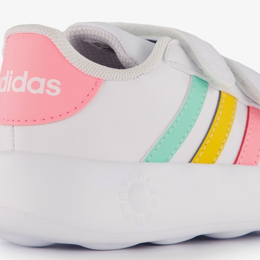 Grand Court 2.0 kinder sneakers wit