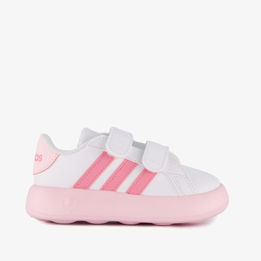 Grand Court 2.0 kinder sneakers wit