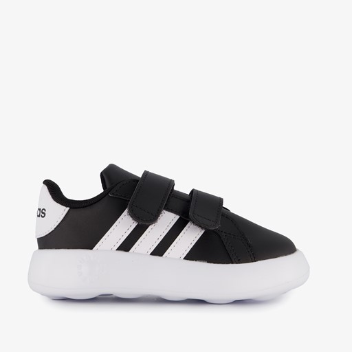 Grand Court 2.0 kinder sneakers zwart