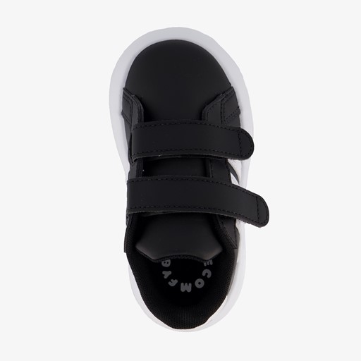Grand Court 2.0 kinder sneakers zwart