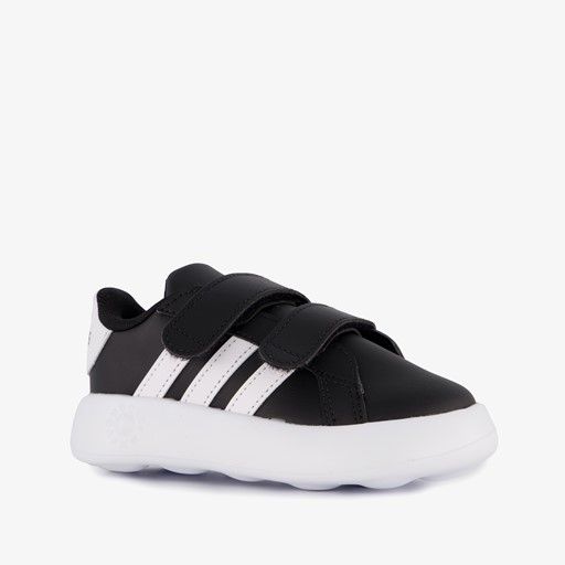 Grand Court 2.0 kinder sneakers zwart
