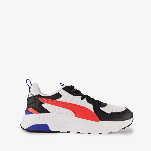 Trinity Lite kinder sneakers wit rood