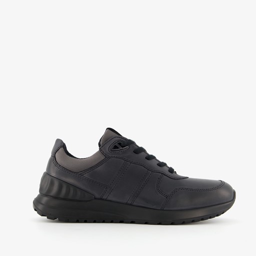 ECCO Astir Lite leren heren veterschoenen zwart