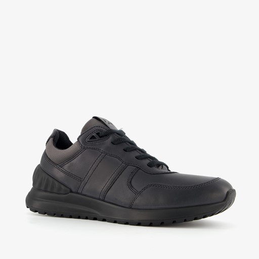 ECCO Astir Lite leren heren veterschoenen zwart