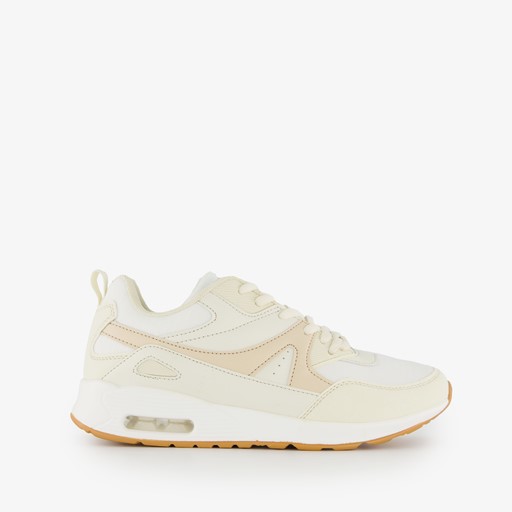 Dames sneakers met airzool beige